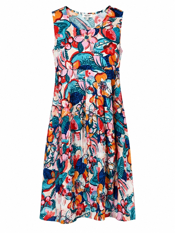 Orientique Kleid Floral